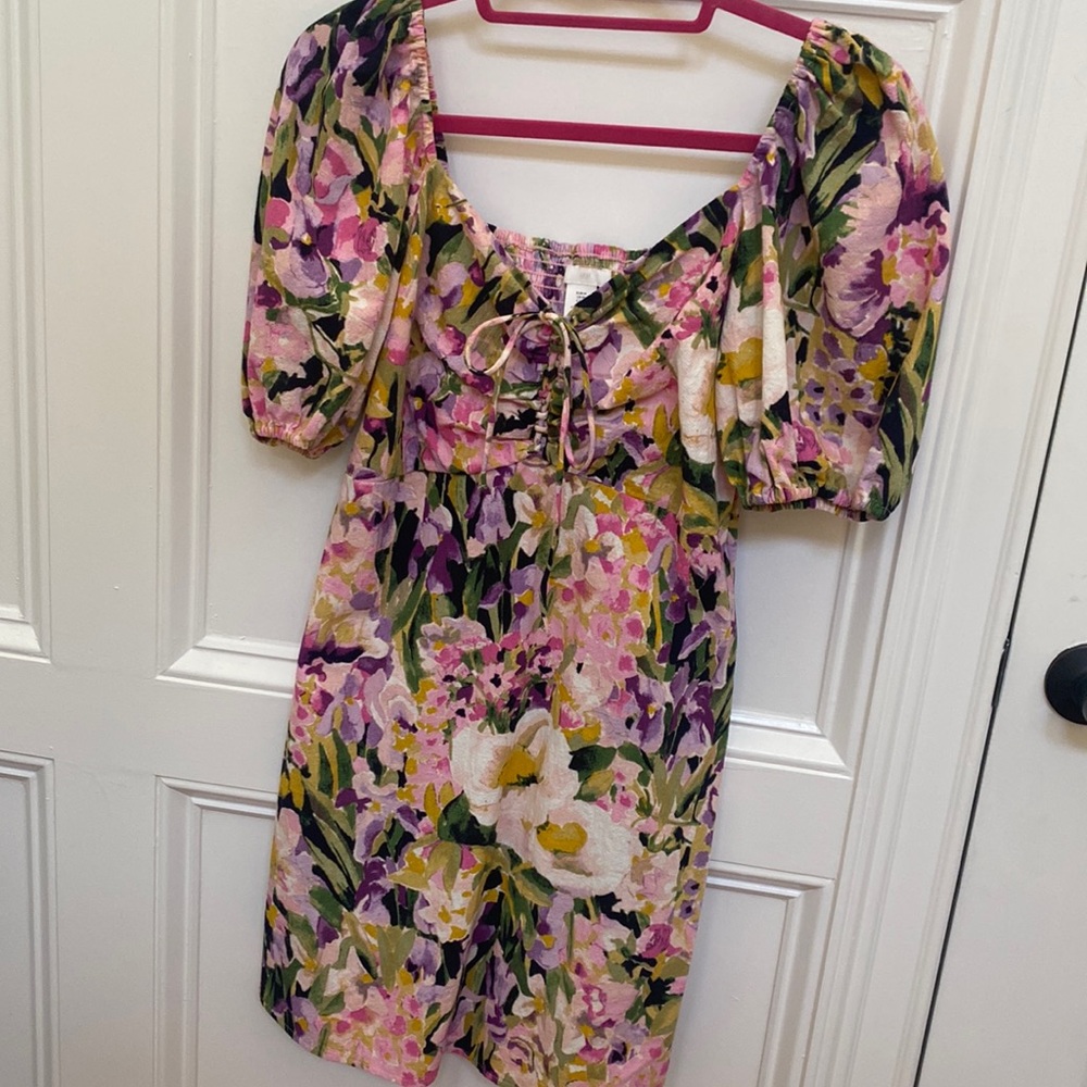 H&M Floral Dress Size Medium